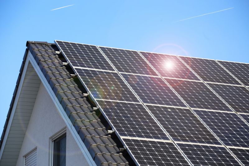 Home Solar Panels Installation detail