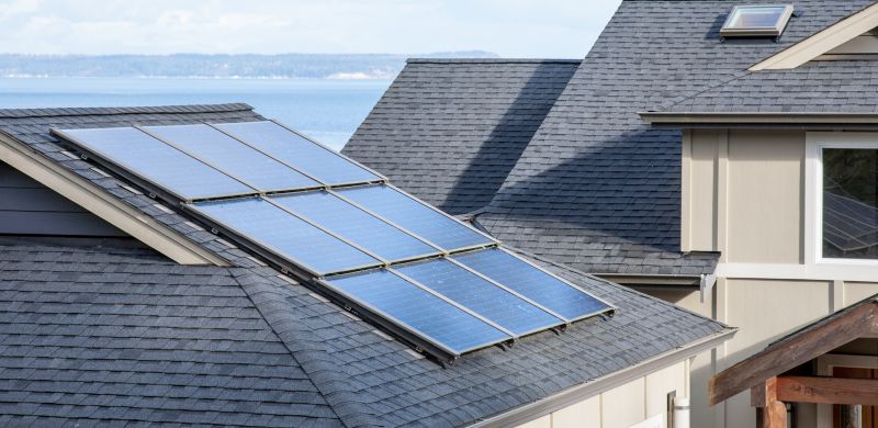 Roof Solar Panel Repair detail